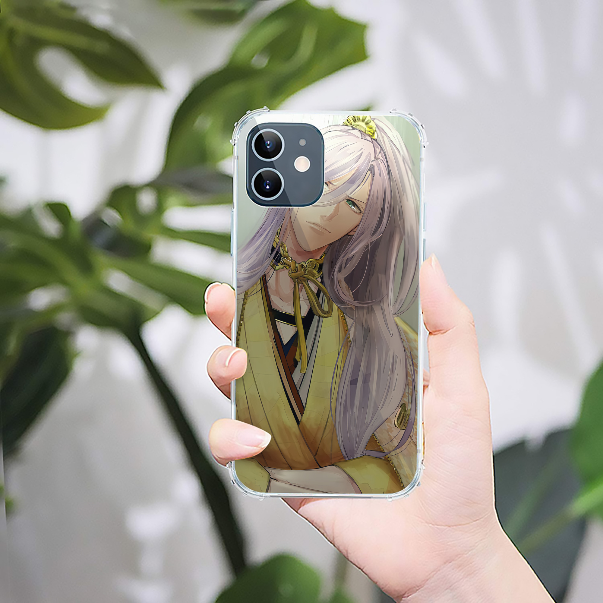 （画像用） 刀剣乱舞 Touken Ranbu 【iPhone 12シリーズ対応】透明スマホケース（クリアソフトケース）